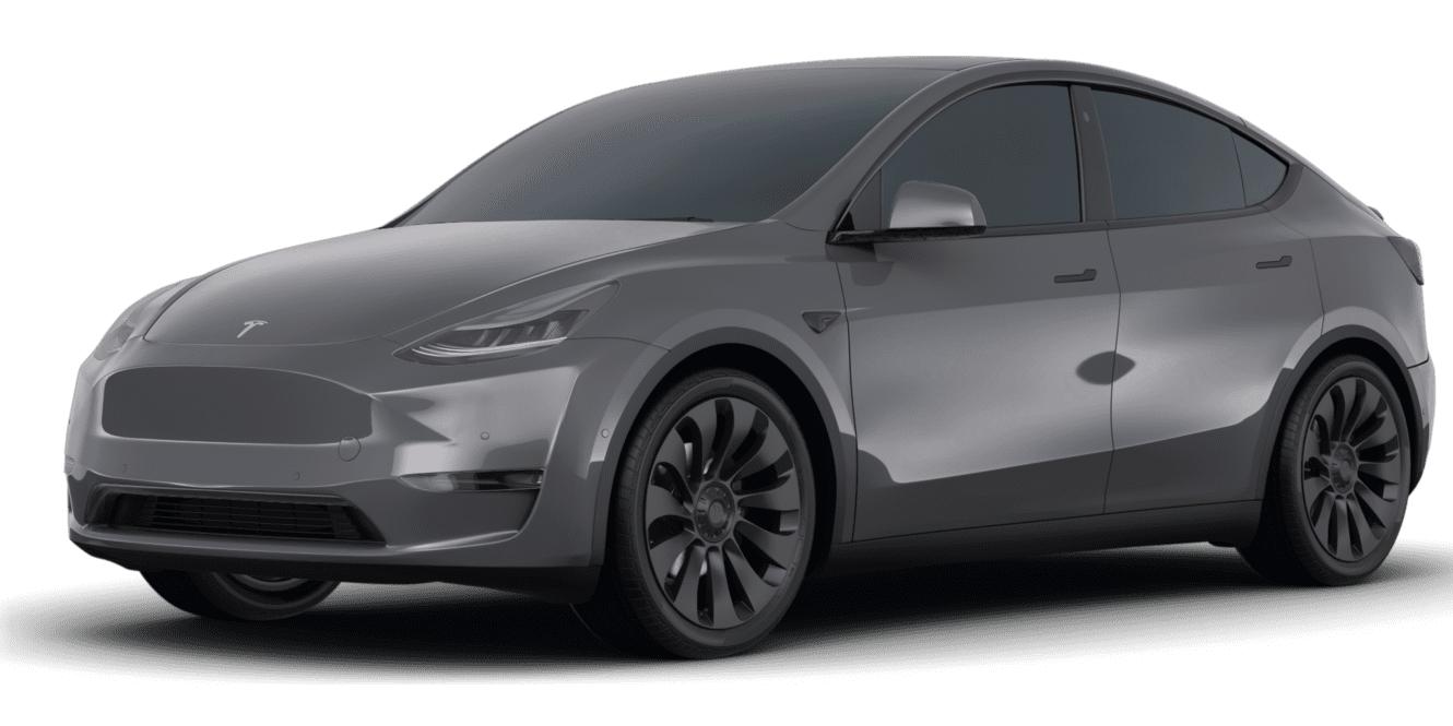 TESLA MODEL Y 2021 5YJYGDEF0MF266838 image